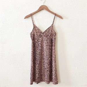 NWOT Zimmermann Leopard Print Slip